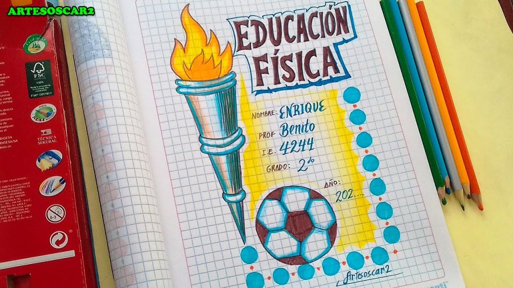 Carátulas de Educación Física para Secundaria