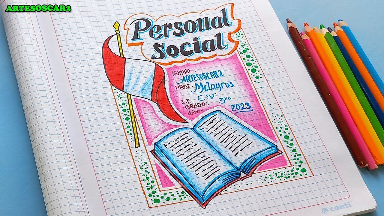 Carátula de Personal Social para dibujar