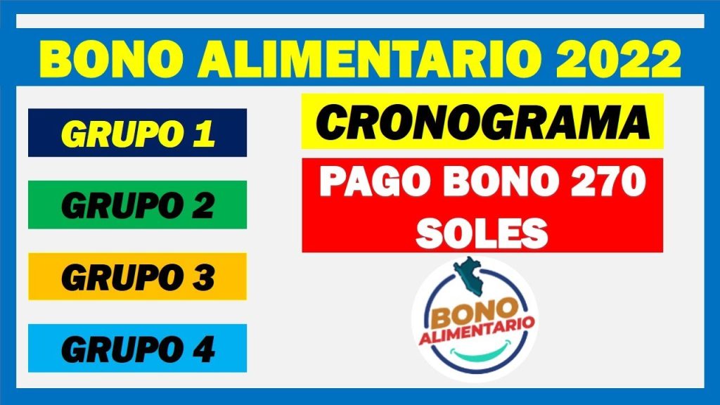 Subsidio Bono Alimentario